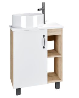 Напольная тумба под раковину Onika Натали 106001 60см ясень таормина